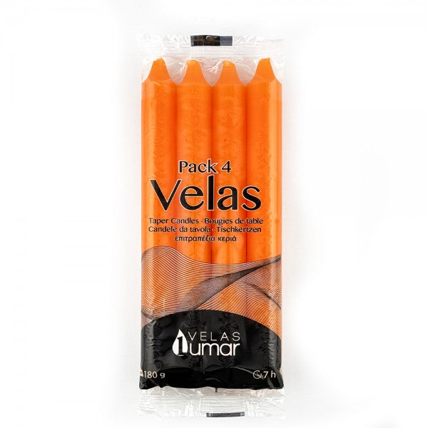 شمع برتقالي