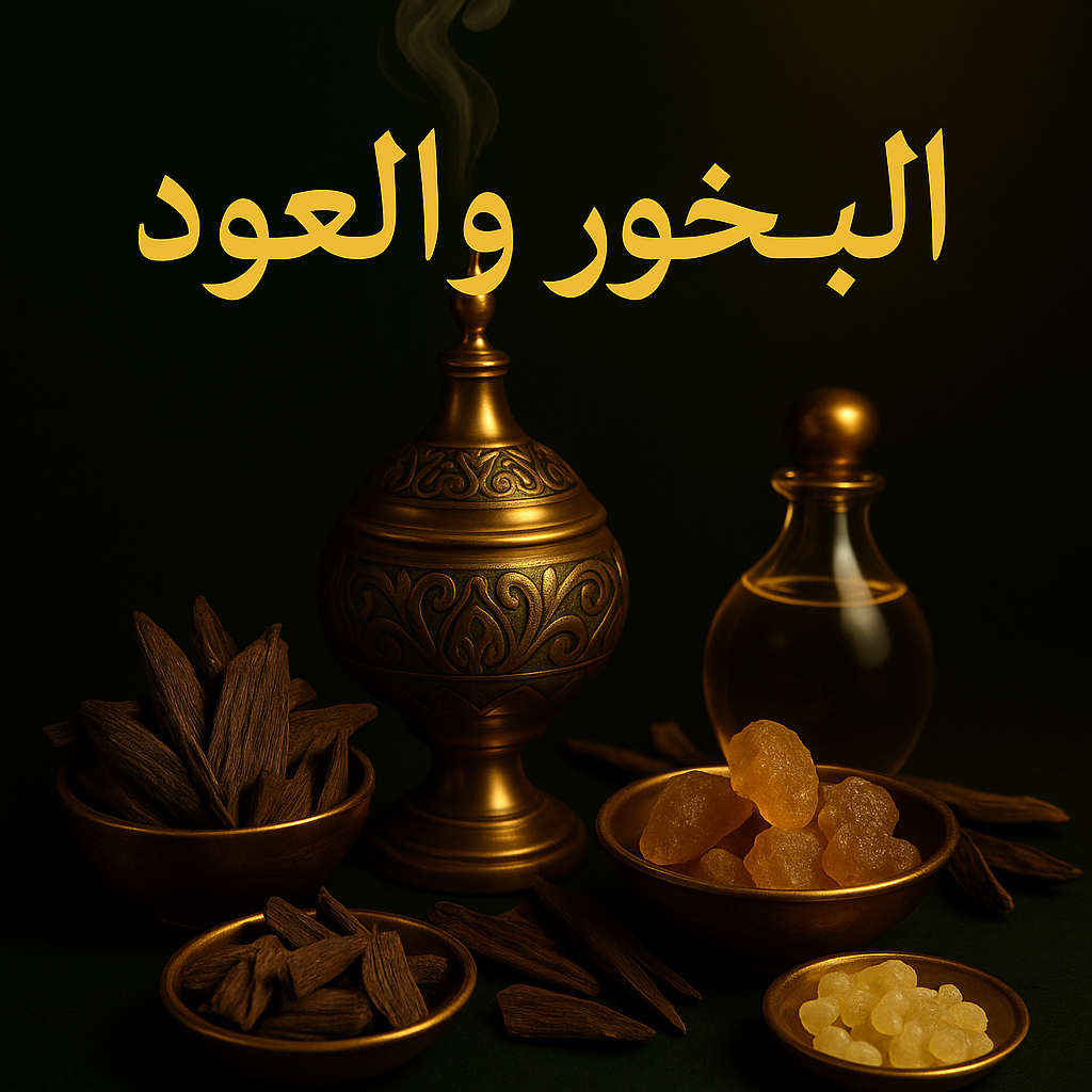 🕊️ 1. البخور والعود