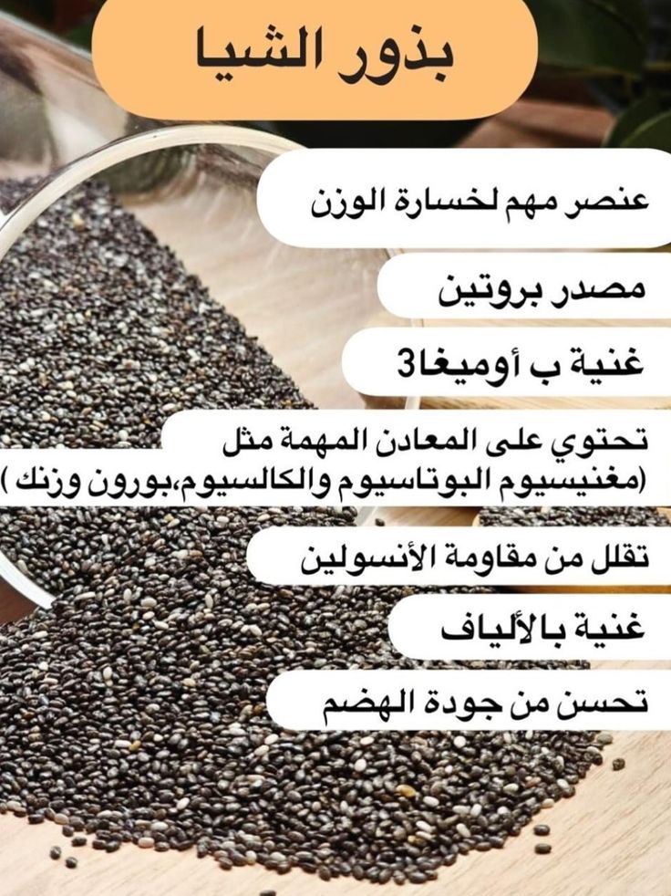 بذور الشيا     Graines de chia