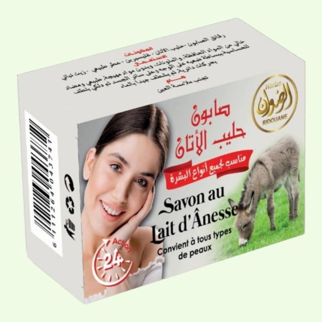 صابون حليب الاتان (انثى الحمار)