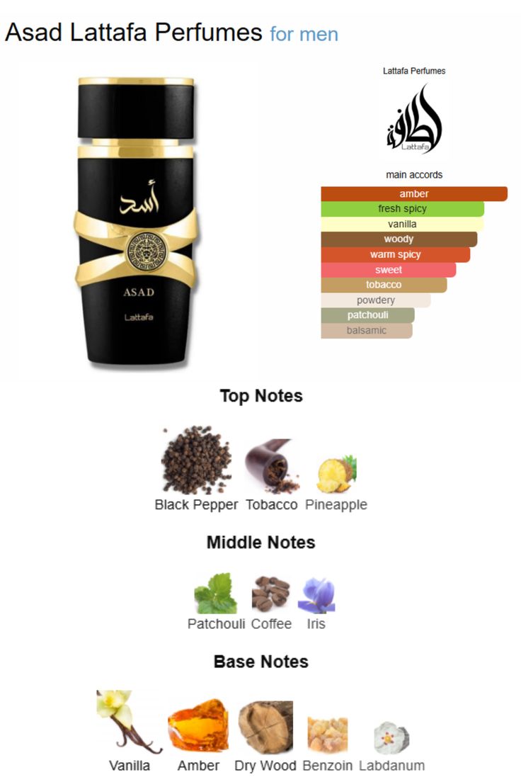 عطر أسد Assad black